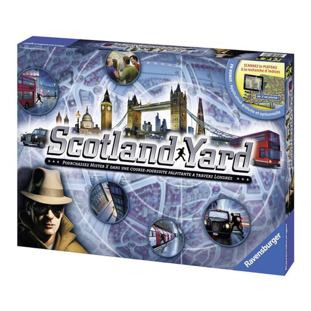 Scotland Yard, à la poursuite de Mister X